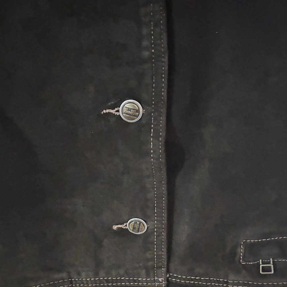 Vintage Skotts Suede Leather Vest – Western Cowboy Style (New) - Picture 6 of 11